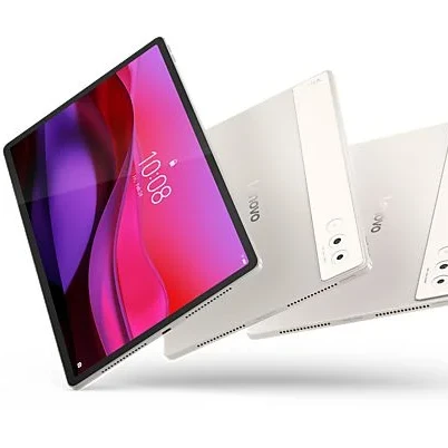 Lenovo Yoga Tab Plus 16GB 512GB 12.7" 3k 900NITS 144Hz Tablet + Klavye + Kalem ZAEG0058TR - Krem - 4