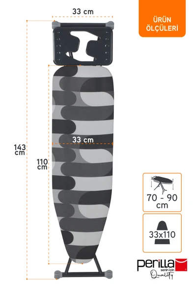 Perilla Hely Ütü Masası - 5