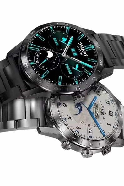 Çağrı Cevaplama Sesli Asistan Çoklu Dil Desteği 5.0 Bluetooth Akıllı Saat - Resim 4