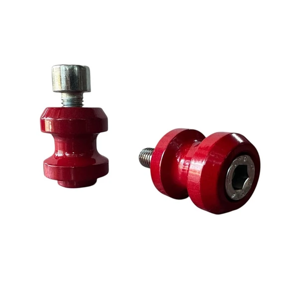 Motosiklet Kaldırma Sehpa Takozu Kırmızı 10 mm ürün görseli