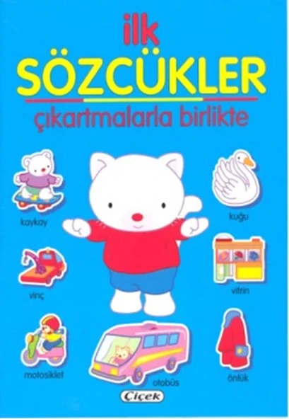 İlk Sözcükler - Çıkartmalarla Birlikte Mavi ürün görseli