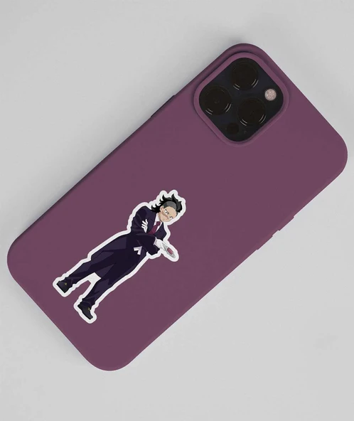 Demon Slayer Sanemi Shinazugawa - Genya Shinazugawa 2 Li Set Anime Sticker Çıkartma Kimetsu no yaiba - Resim 3