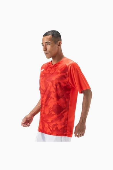 Yonex YM0033 Erkek Kırmızı Tenis Tişört - 4