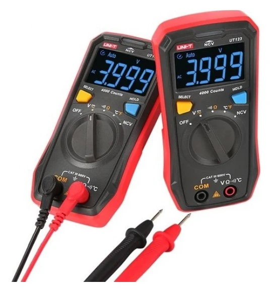 Unit Ut 123 Cep Tipi Mini Multimetre Ölçü Aleti - 2