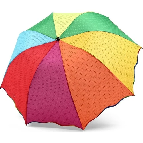 Marlux Konsept Gökkuşağı Üzeri Puantiyeli Kadın Şemsiye ürün görseli
