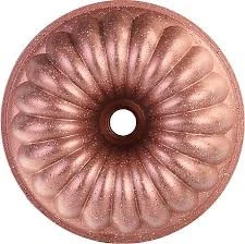 Emsan Arya Döküm Kek Kalıbı Golden Pink 24 cm - Resim 2