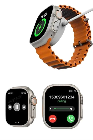 Akıllı Saat Kol Saati Android ve İOS Uyumlu Nabız Ölçer Sesli Asistan - 5