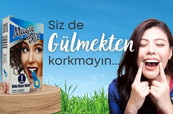Magic Kit Diş Leke Silgisi 1 Aparatlı + 5 Yedek Süngerli Set X 16 Adetli Stand Box - 7
