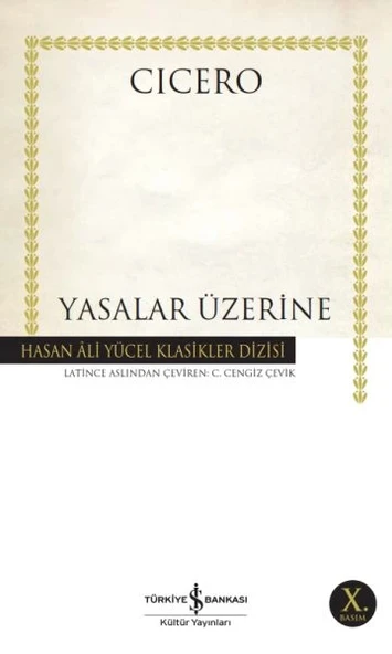 Yasalar Üzerine - Hasan Ali Yücel Klasikleri ürün görseli