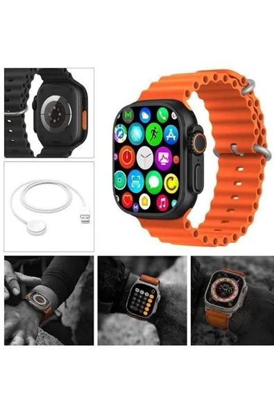 2025 Yeni Model Akıllı Saat Android ve İOS Uyumlu Çağrı Cevaplama - Resim 3