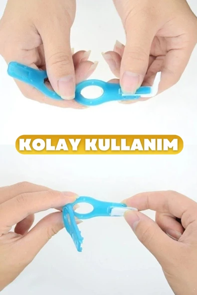 Diş Leke Silgisi 1 Aparatlı + 5 Yedek Süngerli Set X 16 Adetli Stand Box - 4