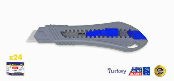 Fixio Plastik Maket Bıçağı - Gri (1ADET) ürün görseli
