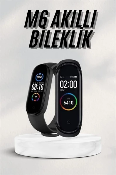 Akıllı Bileklik Android ve İOS Uyumlu Bildirim ve Çağrı Görme Spor Takibi - 2
