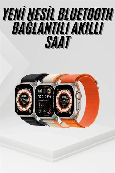2025 Yeni Model Akıllı Saat Android ve İOS Uyumlu Çağrı Cevaplama - Resim 2