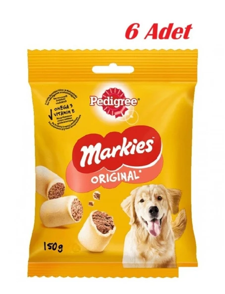 Pedigree Markies Köpek Ödül Bisküvisi 6x150 gr