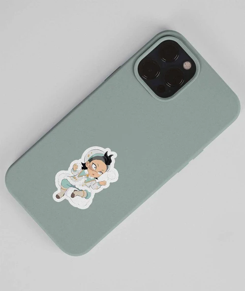 Demon Slayer Genya -Sanemi Shinazugawa 2 Li Set Anime Sticker Çıkartma Kimetsu no yaiba-parlak kağıt - 4