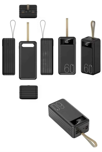 60.000 Mah Hızlı powerbank - Resim 4