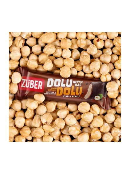 Züber Dolu Dolu Fındık Ezme Meyve Bar 30 gr