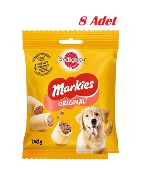 Pedigree Markies Köpek Ödül Bisküvisi 150 Gr*8 Adet ürün görseli