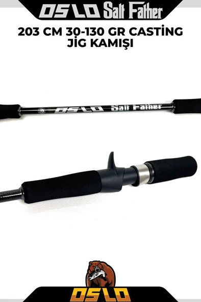 Oslo Salt Father 205cm 30-130gr Cast Jig Kamışı - 3