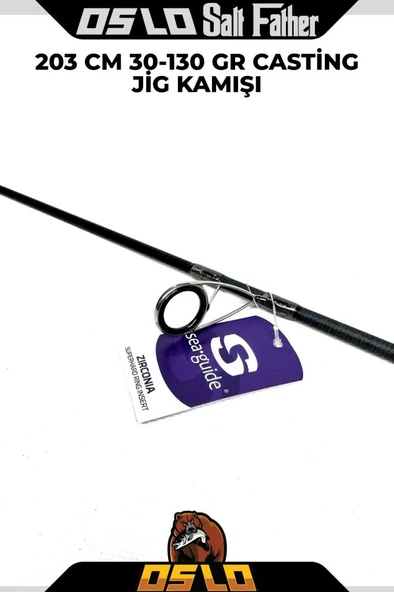 Oslo Salt Father 205cm 30-130gr Cast Jig Kamışı - 4
