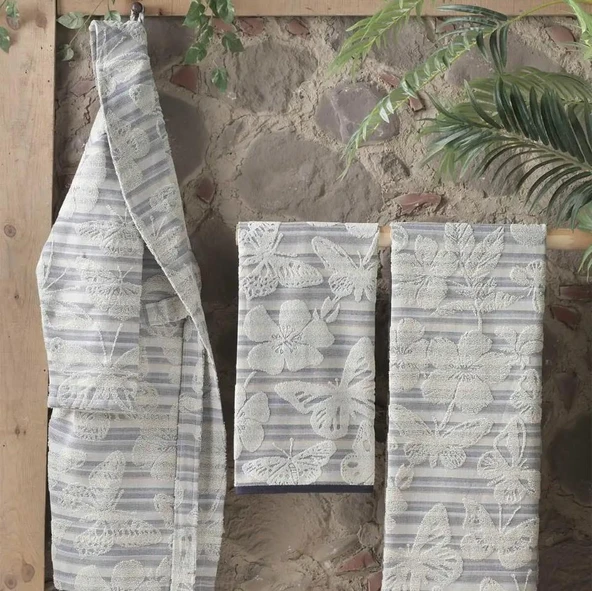 Sarev Monarch Havlu Petrol 80X160 - Resim 3