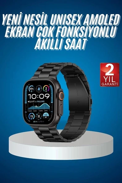 Akıllı Saat 3 Kordonlu Waterproof Adımsayar, Titreşim ve GPS Özelliği - 2