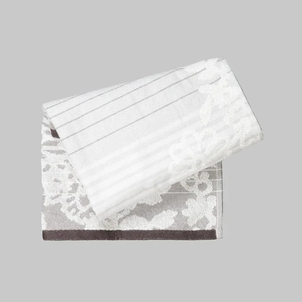 Sarev Nailah Havlu Gri 80X160 ürün görseli