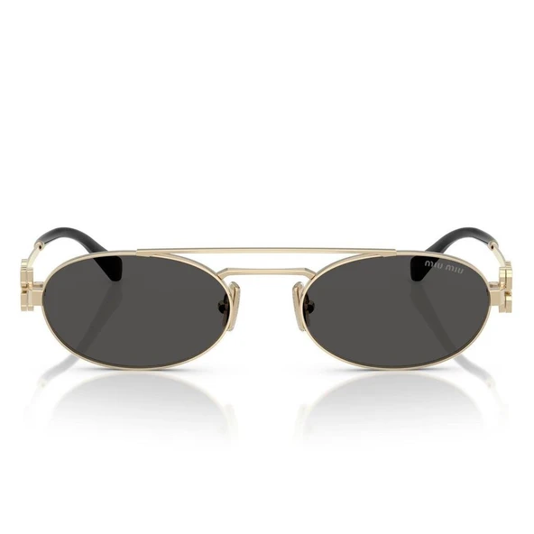 Miu Miu 0MU 54ZS ZVN08Z53   Metal Kadın Güneş Gözlüğü - Resim 2