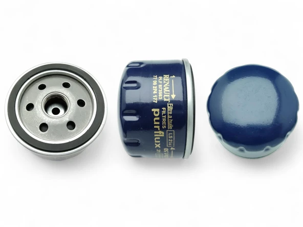 Megane 2 Yağ Filtresi - Renault Megane 3 Clio 2 3 Fluence Laguna R9 R12 R19 7700274177 - Resim 3