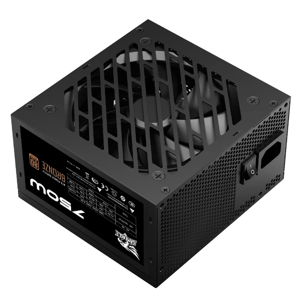 GAMEAGLE TORNADO BİLGİSAYAR KASASI + 750W + 80  POWER + 240 MM SIVI SOĞUTMA (SİYAH) - 7