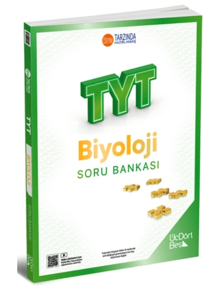 Üçdörtbeş Tyt Biyoloji Soru Bankası - 1
