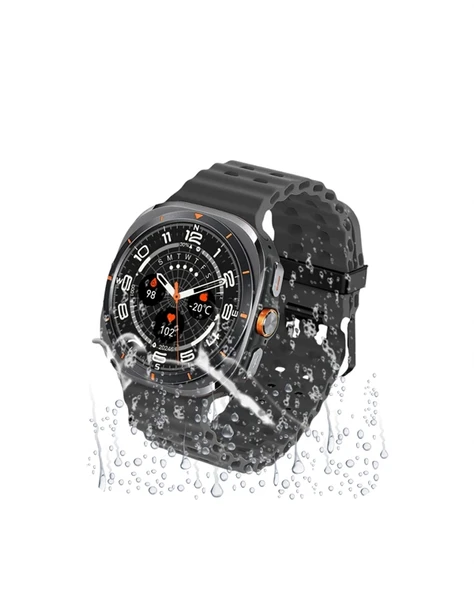 Toza ve Suya Dayanıklı Unisex Akıllı Saat | Renkli Ekran | Mikrofonlu Model - Resim 5