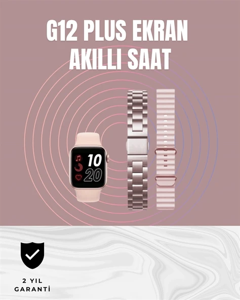 Titreşimli Bildirimli Akıllı Saat – Nabız, GPS, Spor Modları, Telefon Eşleştirme Özellikli - 2