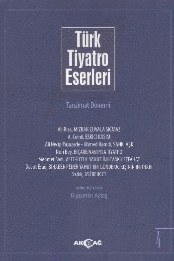 Türk Tiyatro Eserleri 4 / Tanzimat Dönemi ürün görseli