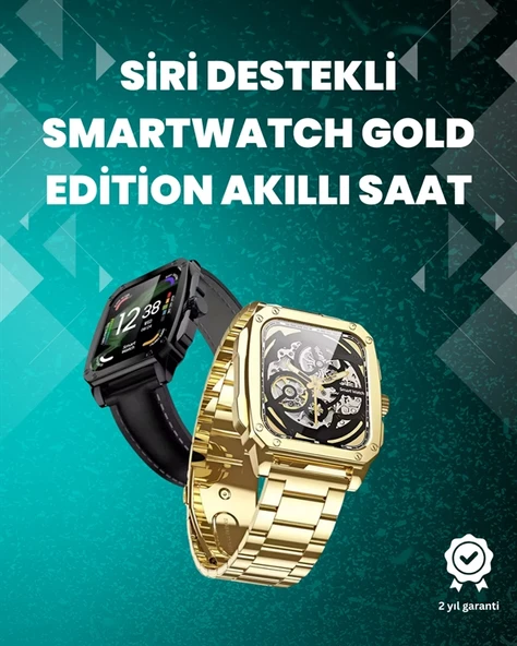 Bluetooth Arama ve Bildirim Destekli Akıllı Saat ürün görseli 1