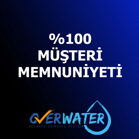 OverWater Su Arıtma Cihazı Metal Su Tankı 11 Galon - Resim 3
