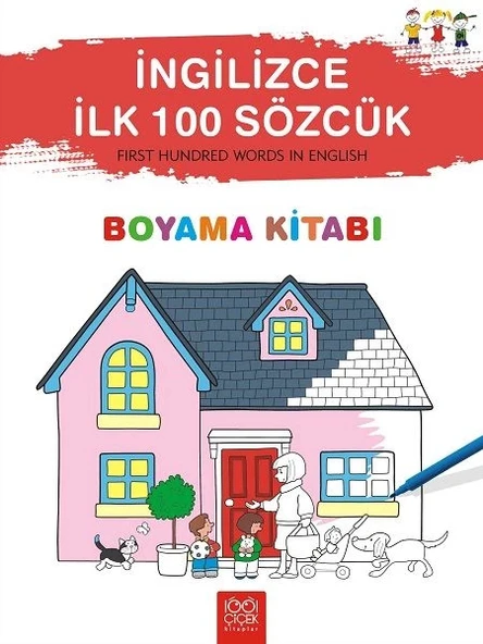 İngilizce İlk Yüz Sözcük Boyama Kitabı ürün görseli