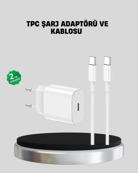 iOS Uyumlu 20W USB-C Hızlı Şarj Cihazı Telefon ve Tablet İçin ürün görseli 1