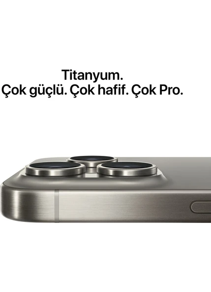 Apple iPhone 15 Pro 256 GB Siyah Titanyum (Apple Türkiye Garantili) - Resim 7