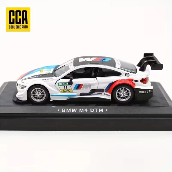 1:44 BMW M4 DTM Kapıları Açılabilen Model Araba Koleksiyonluk ve Hediyelik Özel Seri Araç - 3