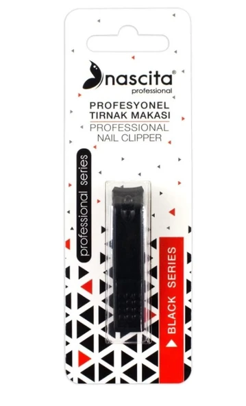 Nascita 25 Profesyonel Tırnak Makası Küçük Boy Siyah - 1