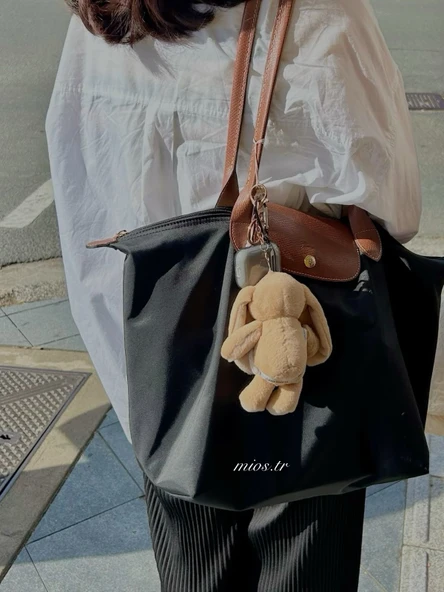 Siyah Longchamp Çanta - 2