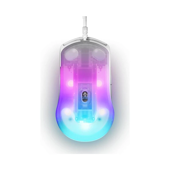 Steelseries Rival 3 Gen 2 SSM62516 Optik 6 Tuş 8500DPI Beyaz Kablolu Gaming (Oyuncu) Mouse - Resim 5