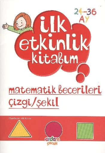 İlk Etkinlik Kitabım / Düşünme Matematik Şekil (24-36) ürün görseli