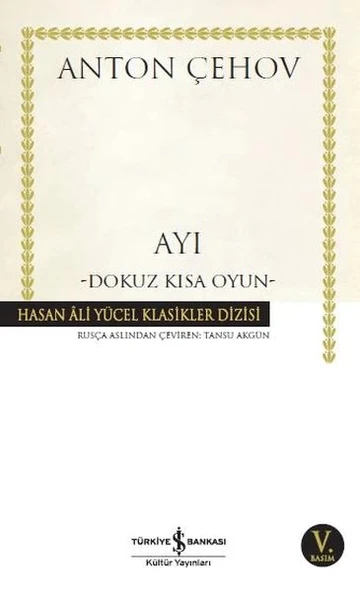 Ayı - Dokuz Kısa Oyun - Hasan Ali Yücel Klasikleri ürün görseli