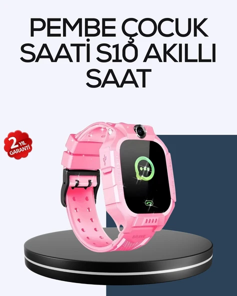 S10 Akıllı Çocuk Saati Çift Yönlü Konuşma ve SOS Fonksiyonu ürün görseli 1