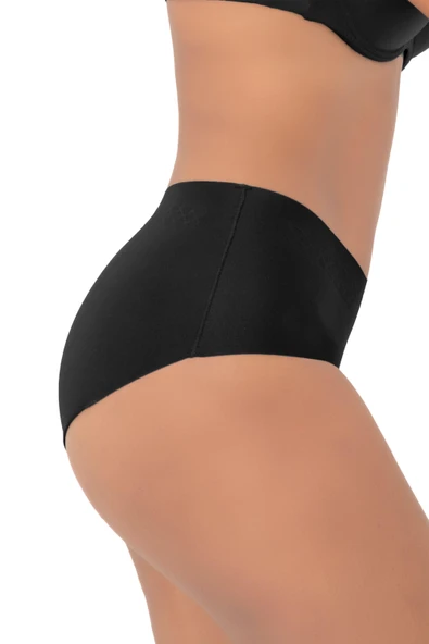 Korse Sepeti 3204 Kadın Lazer Kesim Toparlayıcı Bato Külot - 4