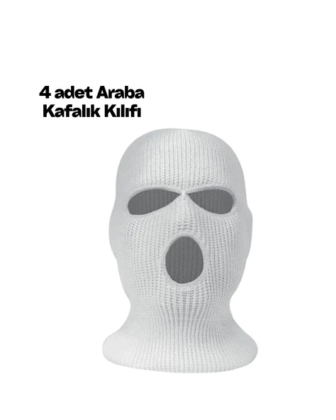 4 ADET Araba Koltuk Başlık Kılıfı - 1