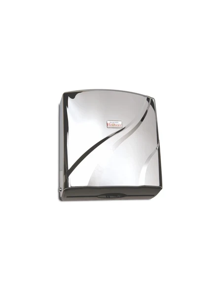 Flosoft Z Katlamalı Havlu Aparatı 300 Lü Krom (F090) - Resim 2